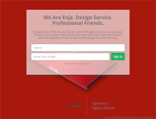 Tablet Screenshot of enja.fi